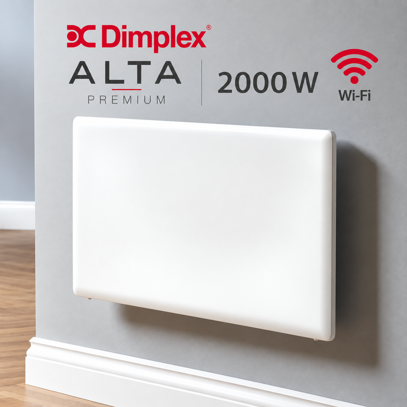 Dimplex ALTA Premium 2000 W norveški Wi-Fi radijator