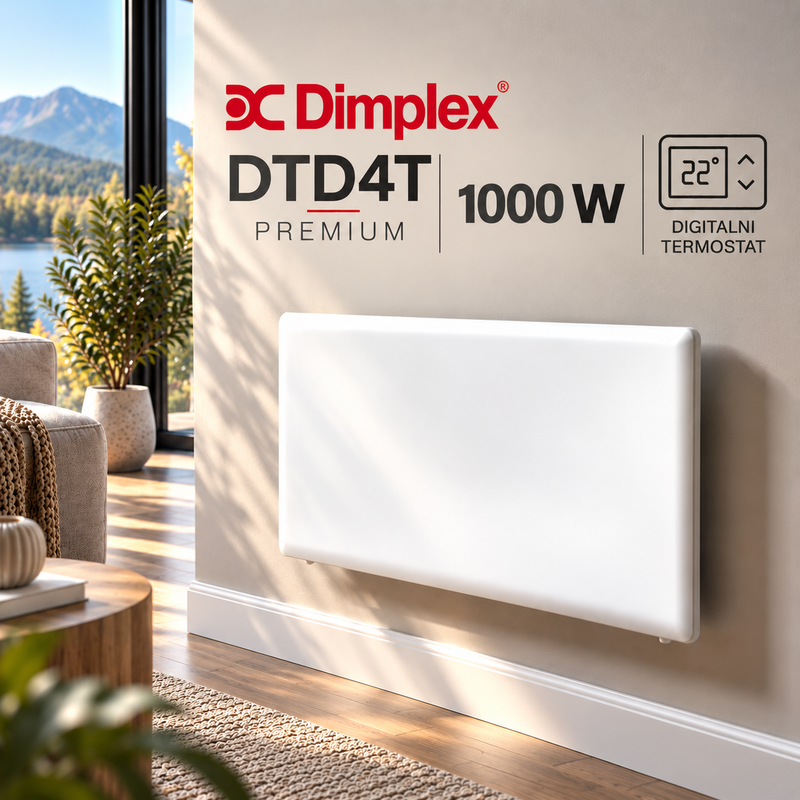 Dimplex DTD4T Premium 1000 W norveški električni radijator