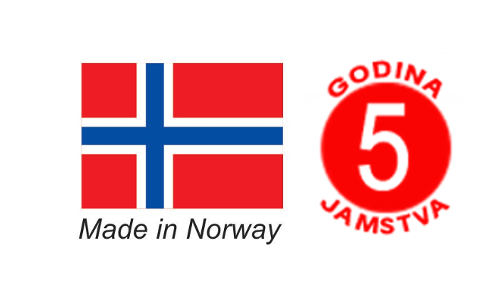 Norveški električni radijator BEHA PV12 WIFI